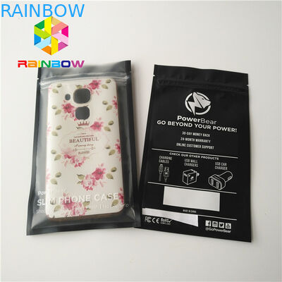 Ziplock প্লাস্টিকের পাইচ পুনর্ব্যবহৃত প্যাকেজিং, ইউএসবি কাস্টম মুদ্রিত স্ট্যান্ড আপ Pouches