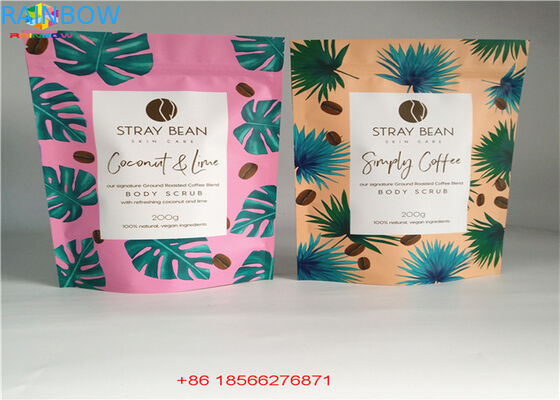 আপ জেডপার সঙ্গে লেজার অঙ্গরাগ প্যাকেজিং ব্যাগ Hologram স্তরিত উপাদান স্ট্যান্ড আপ