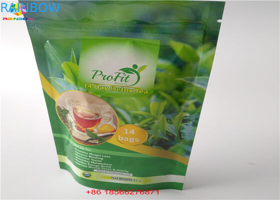 অ্যালুমিনিয়াম ফয়েল ব্যাগ প্লাস্টিকের পাইচ শীর্ষ Ziplock সঙ্গে তিনটি সাইড প্যাকেজিং প্যাকেজিং