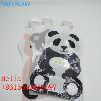 পানীয় পানীয় জল স্পুট ব্যাগ প্যাকেজিং কাস্টম লোগো প্যাকেজ তাপ সীল