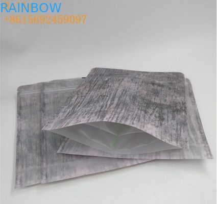 খাদ্য গ্রেড স্ট্যান্ড পাউন্ড ব্যাগ প্লাস্টিক কাস্টম ফয়েল ম্যাট চা প্যাকিং জন্য শেষ