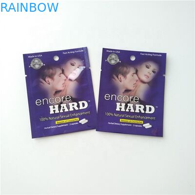 সিএমওয়াইকে রঙিন ফয়েল পচ প্যাকেজিং পিল ক্যাপসুল প্যাকেজিং ব্যাগ Mylar পাউচ