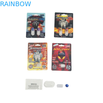 পুরুষ বর্ধন বড়ি রেন্ডো 600 কে 700 কে প্ল্যাটিনাম সেক্স পিল প্যাক প্যাকিংয়ের জন্য নবীন মাম্বা ব্ল্যাক হর্স সুপার প্যান্থার 3 ডি কার্ড