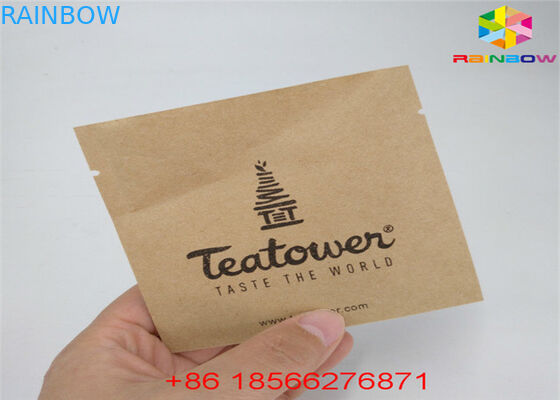 Matcha চা দাঁড়ানো আপ জিমার পাউন্ড Laminated উপাদান অ্যালুমিনিয়াম ফয়েল রিসাইকেল কraft কাগজ