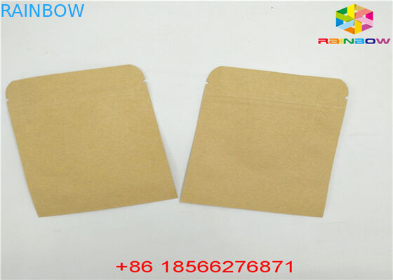 পুনঃব্যবহারযোগ্য কাস্টমাইজড কাগজ ব্যাগ খাদ্য পাউন্ড উইন্ডো সঙ্গে Ziplock গন্ধ প্রুফ স্ট্যান্ড