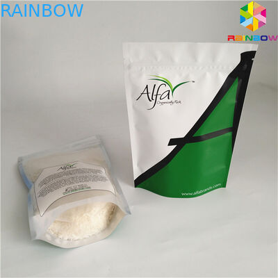 নীচের গসেট ব্যাগ সঙ্গে আপনার নিজস্ব লোগো মুদ্রণ অ্যালুমিনিয়াম ফয়েল প্যাকেজিং ব্যাগ কাস্টম পাউন্ড ব্যাগ পরিষ্কার জipper foilbag