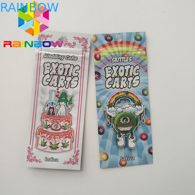 ব্যাগ কার্টিজ প্লাস্টিকের পাইচ প্যাকেজিং মারিও বহিরাগত কার্ট মিনি Mylar ব্যাগ