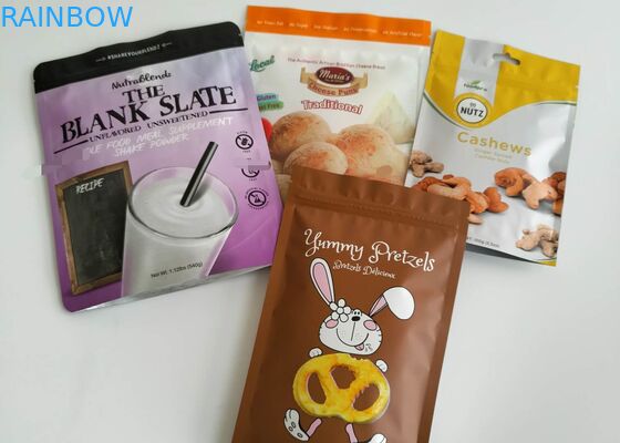 অ্যালুমিনিয়াম ফয়েল উদ্ভিদ Superfood Moringa ভ্যাকুয়াম সীল সংগ্রহস্থল ব্যাগ কাস্টম মুদ্রণ লোগো