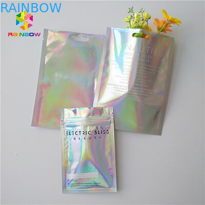 মিনি মাইলার জিপলক ব্যাগ, মাইলার ফুড প্যাকেজিং এক্সটিক্যাল কার্টস ব্যাগ কার্টিজ হোলোগ্রাফিক