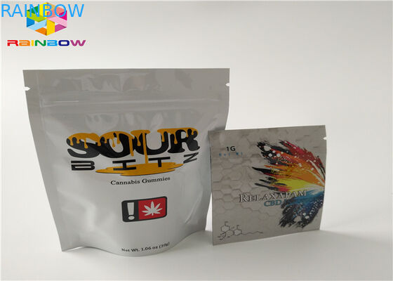 অ্যালুমিনিয়াম ফয়েল জিপ লক প্লাস্টিকের ব্যাগ খাদ্য প্যাকেজিং পাউন্ড কচ্ছপ সঙ্গে কাস্টম আকার