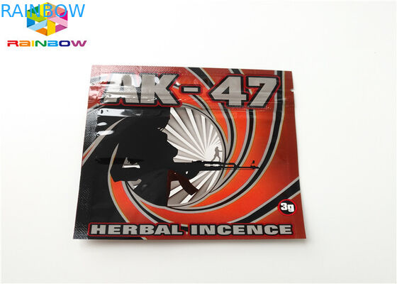 ভেষজ ধূপ Reseableable প্লাস্টিক ব্যাগ AC1003 CBD Vape তেল কার্তুজ প্যাকেজিং ফলিত