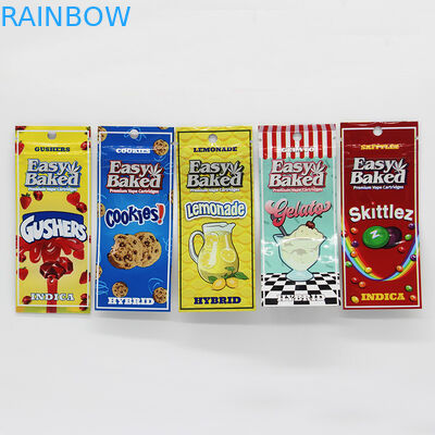 খাদ্য প্যাকেজিং জন্য বহিরাগত Vape প্লাস্টিক পাউচ প্যাকেজিং কার্তুজ গন্ধ প্রোমোশন ব্যাগ