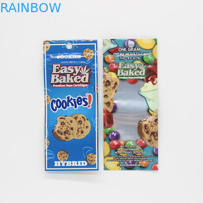 খাদ্য প্যাকেজিং জন্য বহিরাগত Vape প্লাস্টিক পাউচ প্যাকেজিং কার্তুজ গন্ধ প্রোমোশন ব্যাগ