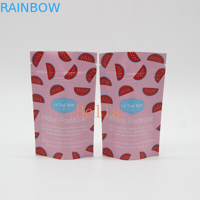 মাইলার হার্বাল ধূপ প্যাকেজিং জিপলক তামাকের পাতা 1২6-180 মিক বেধে দাঁড়ানো