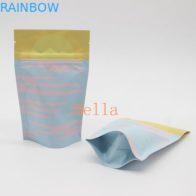 মাইলার হার্বাল ধূপ প্যাকেজিং জিপলক তামাকের পাতা 1২6-180 মিক বেধে দাঁড়ানো