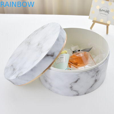 জলরোধী পুনর্ব্যবহারযোগ্য কাগজ বাক্স প্যাকেজিং পিচবোর্ড গোলাপ ফুল বৃত্তাকার বক্সস