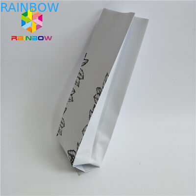 খসড়া কাগজ সাইড Gusset আপ কফি পাউন্ড আপ স্ট্যান্ড, সিল প্লাস্টিকের কাস্টম মুদ্রণ