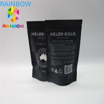 পাউডার চা বাদাম প্লাস্টিকের পাইচ ভালভ সঙ্গে অ্যালুমিনিয়াম ফয়েল কাস্টম মুদ্রণ প্যাকেজিং