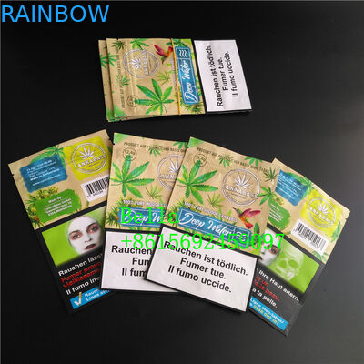 পরিষ্কার উইন্ডো হাড়াল চা CBD Powerfood প্যাকেজিং জন্য জিপার পাউন্ড কাস্টম মুদ্রণ স্ট্যান্ড আপ