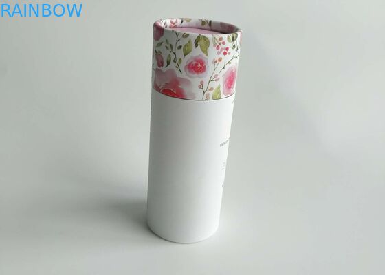 সিলিন্ডার কাস্টম মুদ্রিত কাগজ বক্স প্যাকিং জন্য প্রসাধনী কাগজ পিচবোর্ড