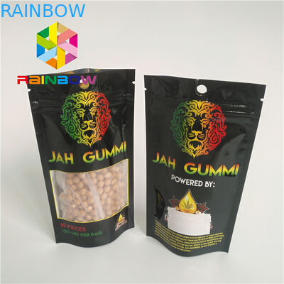 প্রিন্টেড ফয়েল ল্যামিনেট মায়লার জিপলক স্ট্যান্ড পাউন্ড এমএমজে আগাছা ক্যানভাস প্যাকেজিং