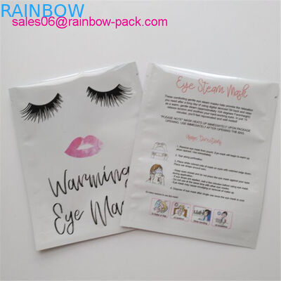 ইকো বন্ধুত্বপূর্ণ প্রসাধনী কম্প্যাক্ট প্যাকেজিং ফেস মাস্ক Sachet সমাধান স্কিন কেয়ার ব্যাগ