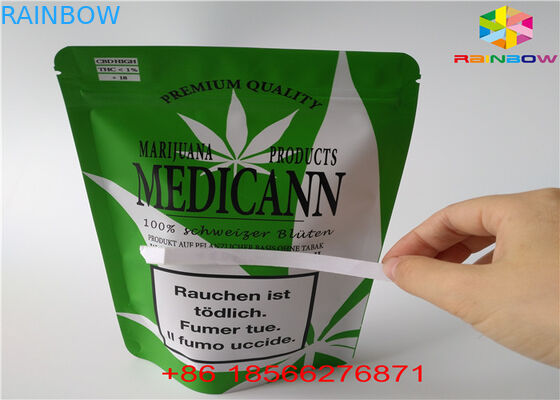 উইন্ডো laminated অ্যালুমিনিয়াম sachet ব্যাগ তাপ সীল খাদ্য জিপ থালা ফয়েল পল ব্যাগ সঙ্গে CBD গামি প্যাকেজিং প্লাস্টিক ব্যাগ
