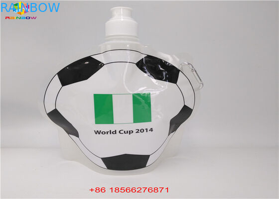 এফডিএ / এসজিএস স্পাউট ব্যাগ প্যাকেজিং অ্যালুমিনিয়াম ফয়েল তরল খাদ্য / পানীয় জন্য ব্যাগ স্ট্যান্ড আপ