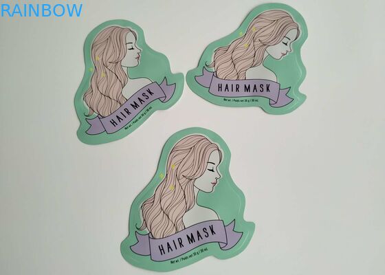 বিশেষ আকার অ্যালুমিনিয়াম ফয়েল সাইড Gusset প্লাস্টিক প্রসাধনী ব্যাগ মুখের পত্রক মাস্ক প্যাকেজিং