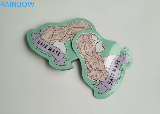 ডিজিটাল মুদ্রণ অঙ্গরাগ প্যাকেজিং ব্যাগ মুখের মাস্ক পঞ্চ পুনর্ব্যবহারযোগ্য কোনো আকার