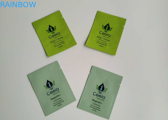 স্কিন ক্রিম প্রসাধনী প্যাকেজিং ব্যাগ ডিজিটাল মুদ্রণ পাউন্ড কাস্টম 5ml Sachet