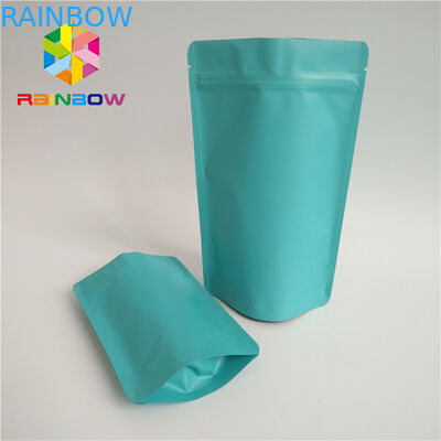 চকলেট ভ্যানিলা শারীরিক স্ক্র্যাব জন্য বিভিন্ন আকারের প্লাস্টিকের পাইচ প্যাকেজিং প্রোটিন পাউডার জিপলক