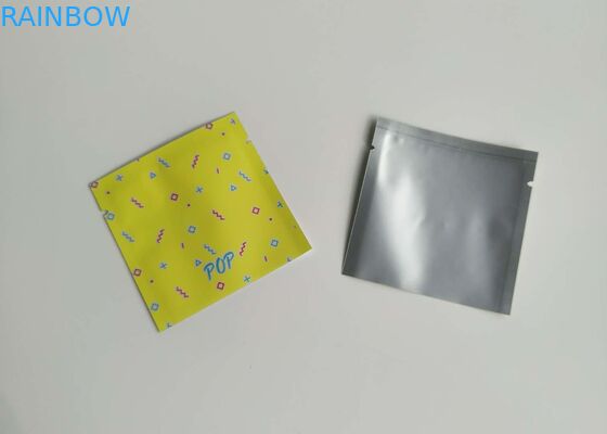 ছোট প্লাস্টিকের পাউচ প্যাকেজিং অ্যালুমিনিয়াম পরিষ্কার উইন্ডো সঙ্গে বেট মাছধরা কীট ব্যাগ স্ট্যান্ড