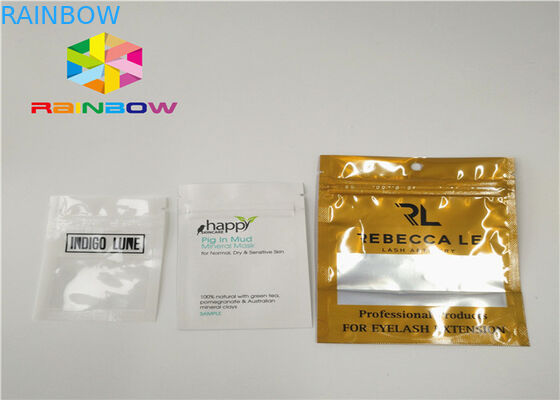 চকচকে / ম্যাট প্রভাব প্লাস্টিকের পাইচ ভেষজ ধূপ জন্য তিন সাইড সীল প্যাকেজিং