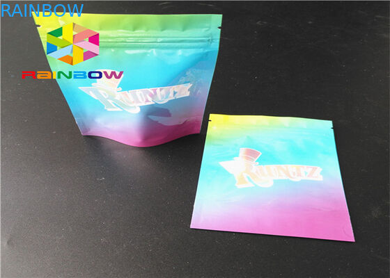 চকচকে / ম্যাট প্রভাব প্লাস্টিকের পাইচ ভেষজ ধূপ জন্য তিন সাইড সীল প্যাকেজিং