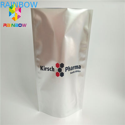 আঠালো অ্যালুমিনিয়াম ফয়েল প্যাকেজিং ব্যাগ, স্তরিত স্ট্যান্ড আপ জipper পাউন্ড খাদ্য গ্রেড