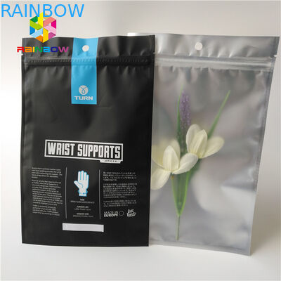 ফোন কেস Ziplock প্লাস্টিক সিলযুক্ত ব্যাগ, আপ জিমার পাouch ব্যাগ তিন পাশ সিল আপ