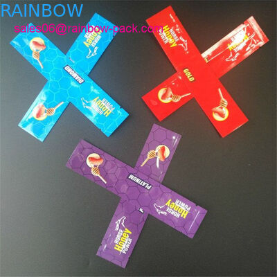 ঘোড়া মধু পাউডার সেচ ফয়েল পচ প্যাকেজিং গোল্ডেন রয়েল মধু ভিপ মালয়েশিয়া ব্যাগ