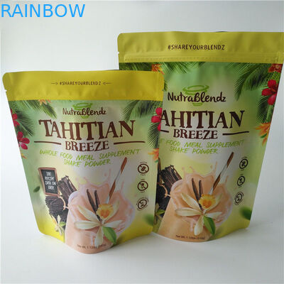 Doypacks Mylar Snack প্যাকেজিং ব্যাগ, অ্যালুমিনিয়াম ফয়েল আপ শুকনো ফল জন্য Ziplock ব্যাগ স্ট্যান্ড