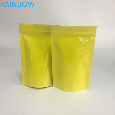 গন্ধ প্রুফ মুদ্রিত জিপলক ব্যাগ অ্যালুমিনিয়াম ফয়েল বিয়ার / বীড বীজ প্যাকেজিং পাউচ