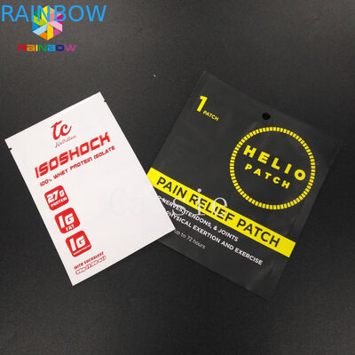 Mylar পাউন্ড গ্রিপ সীল ব্যাগ খাদ্য গ্রেড সংগ্রহস্থল প্রসাধনী চা পাউডার নমুনা Giveaway