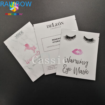 কাস্টম খপ্পর সীল ব্যাগ প্রসাধনী অ্যালুমিনিয়াম ফয়েল ভ্যাকুয়াম স্তরিত মুখের মাস্ক প্যাকেজিং