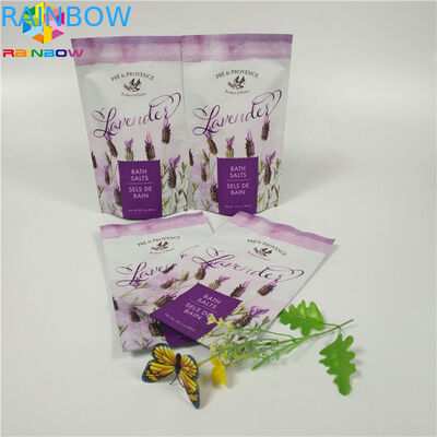 কাস্টম ম্যাট মুদ্রণ ফয়েল পচ প্যাকেজিং জিপ সঙ্গে ফ্ল্যাট নীচে শারীরিক স্ক্র্যাব ব্যাগ