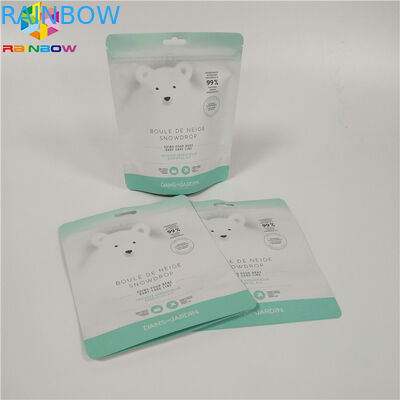 জipper উপরে দাঁড়ানো ফয়েল পাউচ প্যাকেজিং বাথ সল্ট অ্যালুমিনিয়াম ফয়েল শারীরিক স্ক্র্যাব ব্যাগ