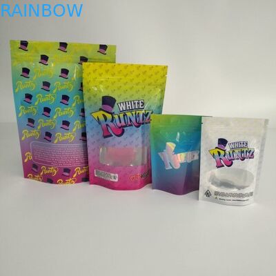 নিজস্ব ম্যাট হার্বাল ধূপ প্যাকেজিং প্লাস্টিক ব্যাগ ডিজিটাল মুদ্রিত মাইলার জিপ লক