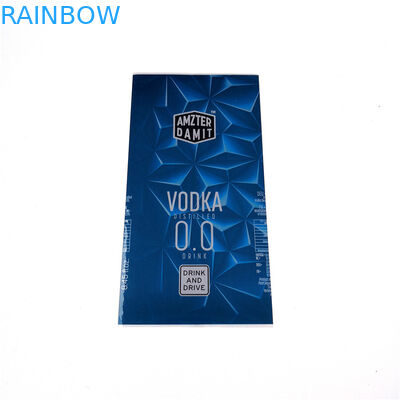 ইউভি প্রতিরোধী সঙ্কুচিত আঠালো লেবেল প্লাস্টিকের জল বোতল লেবেল জন্য জলরোধী রঙিন