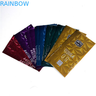 কাস্টম মুদ্রিত সঙ্কুচিত মোড়ানো বোতল লেবেল, ওয়াটারপ্রুফ সঙ্কুচিত আবৃত ব্যান্ড CMYK রঙ