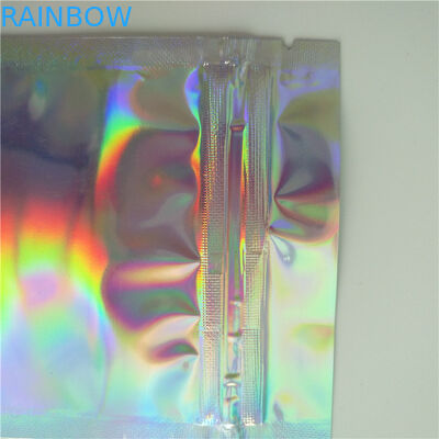প্রসাধনী পাউচ মেকআপ ব্যাগ ফ্যাশন সাফ Shinny ব্যাগ পাউন্ড Holographic হোলোগরা প্রসাধনী ব্যাগ আপ স্ট্যান্ড