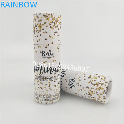 কাস্টমাইজড রাউন্ড উপহার প্যাকেজিং বক্স, ক্যান্ডি জন্য সিলিন্ডার বক্স প্যাকেজিং খসড়া কাগজ