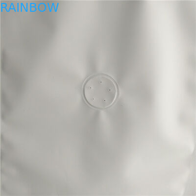 ফ্ল্যাট নীচে ব্যাগ খাদ্য প্যাকেজিং ফিল্ম সমতল হোয়াইট মুদ্রণ শীর্ষ বায়ু ভালভ সঙ্গে ভর্তি